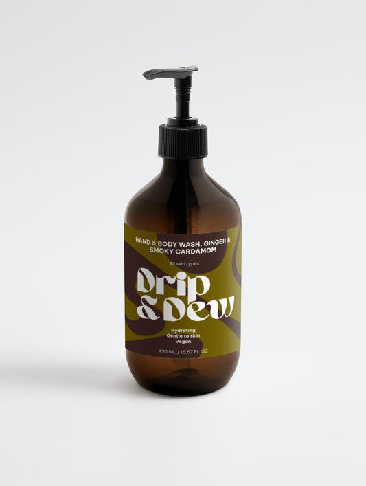 Hand & Body Wash, Ginger & Smoky Cardamom